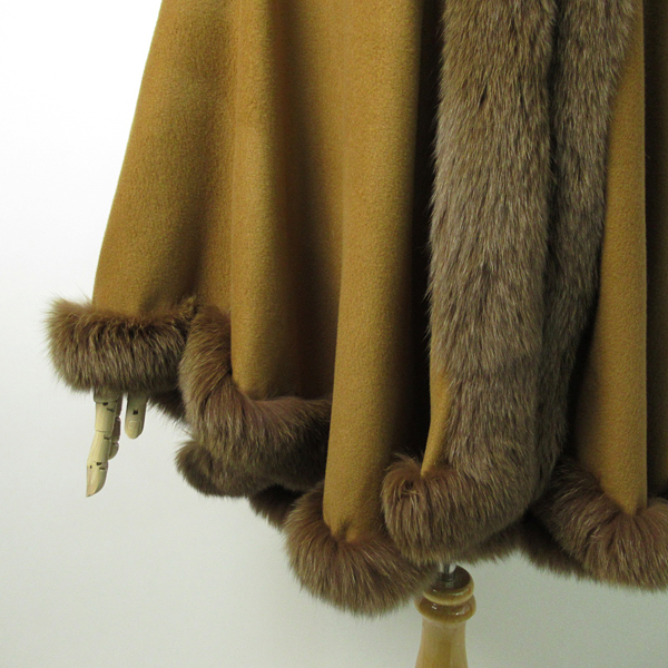 Pierre Balmain ピエールバルマン　フォックスファー　くすみピンク Pierre Balmain ピエールバルマン フォックスファー くすみピンク