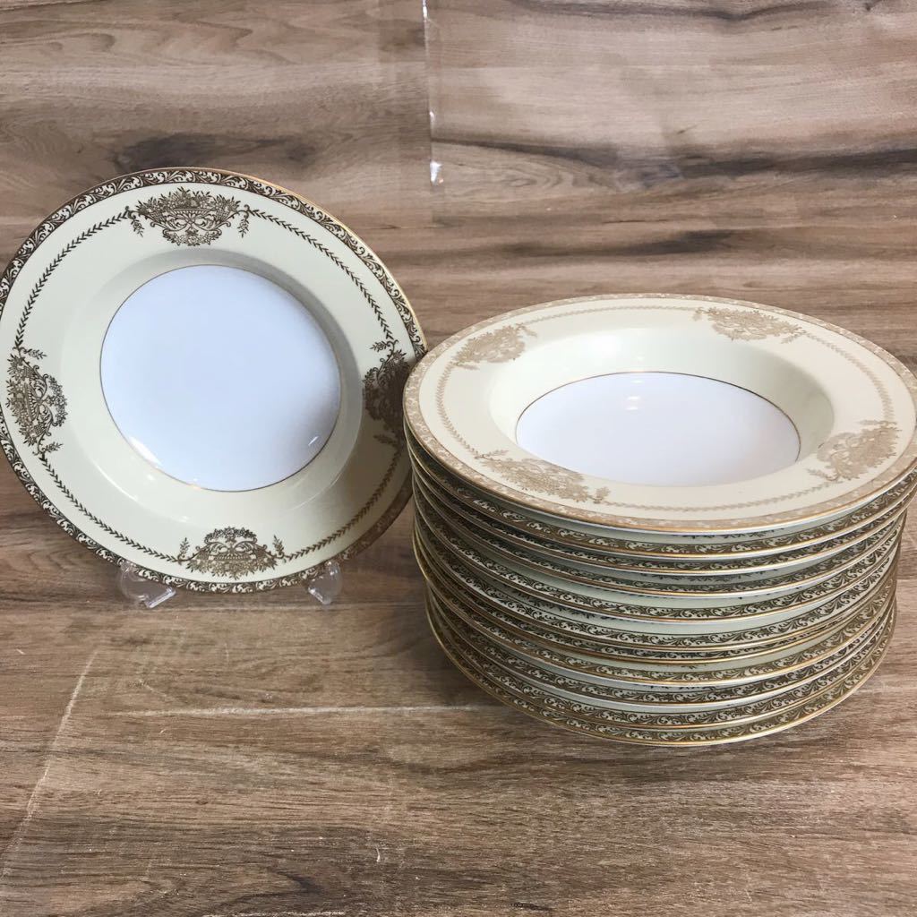  154-104 Y139-901516 Noritake ノリタケ GOLD アイボリー ゴールド スープ皿 食器 洋食器 オキュパイドジャパン(ノリタケ)｜売買されたオークション情報、yahooの商品情報をアーカイブ公開 - オークフ ノリタケ