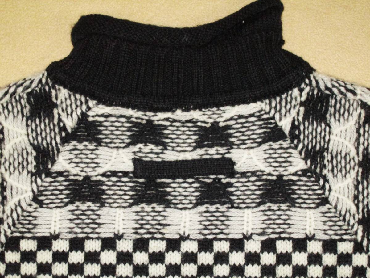 ジャンポール ゴルチエ Jean Paul Gaultier インポート 総柄 セーター 