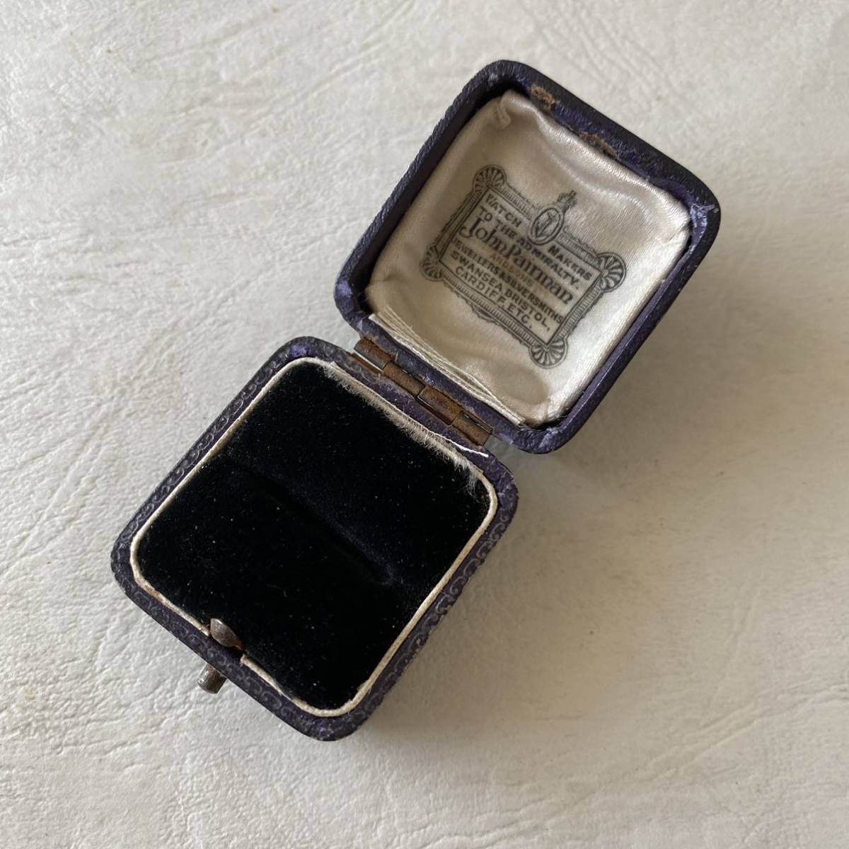 1930s ジュエリーリングボックス アンティーク 指輪ケース 1930s