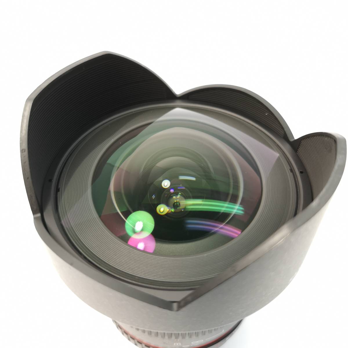 美品!! SAMYANG サムヤン 14mm F2.8 ED AS IF UMC Nikon Fマウント 用 MF 超広角 レンズ フード 付き ヱST4_3