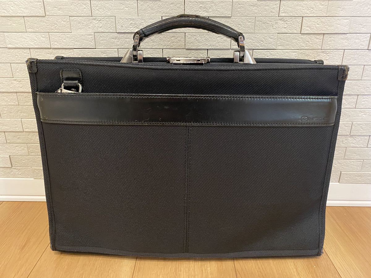 中古 レクサス ビジネスバッグ ブリーフバッグ ブラック LEXUS 