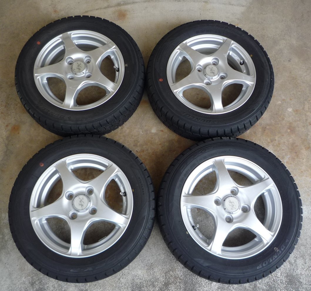 スタッドレスタイヤ ダンロップ DSX-2 155/65R13 4本セット ご覧