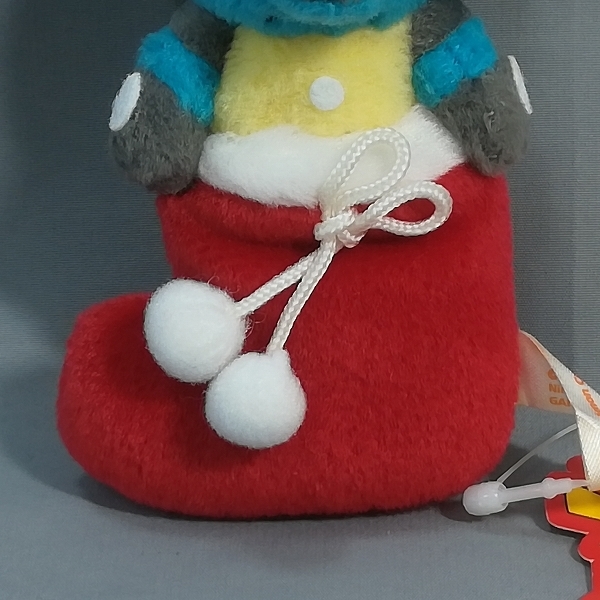 ポケモンセンター ルカリオ クリスマスぬいぐるみマスコット 2005年 新品 mF684a [タグ付] ポケモンセンター限定 ぬいぐるみ ルカリオ 2005