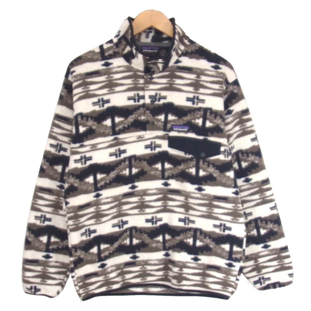 大人気，人気セール patagonia パタゴニア 25450FA18 スナップT フリース プルオーバー ブラウン系 S(Sサイズ)｜売買されたオークション情報、yahooの商品情報をアーカイブ公開 - オークファン 男性用