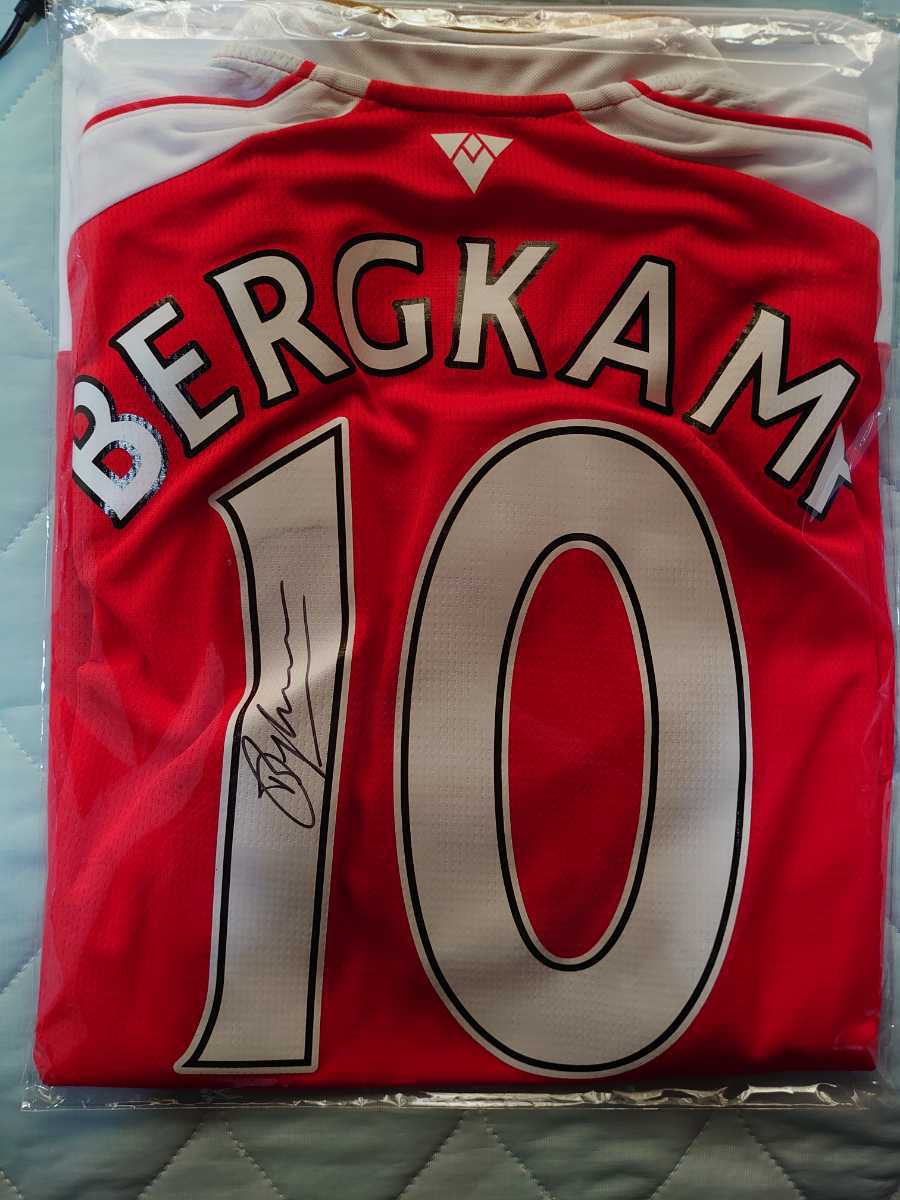 デニス・ベルカンプ 直筆 サイン入りユニフォーム 証明書付き Bergkamp