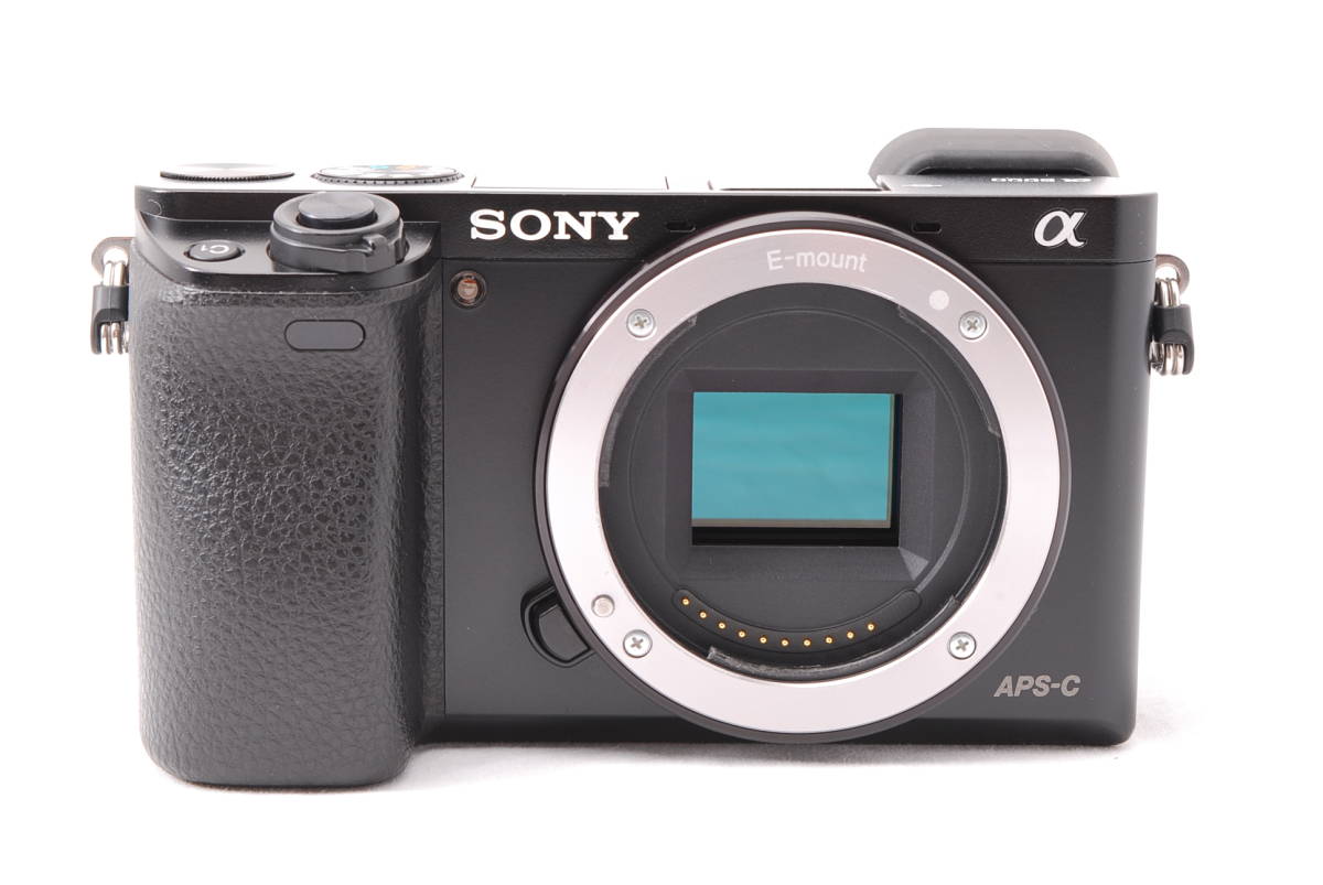 □美品□ ソニー SONY α6000 ILCE-6000 ブラック SEL55210 □美品□ ソニー SONY α6000 ILCE-6000 ブラック SEL55210