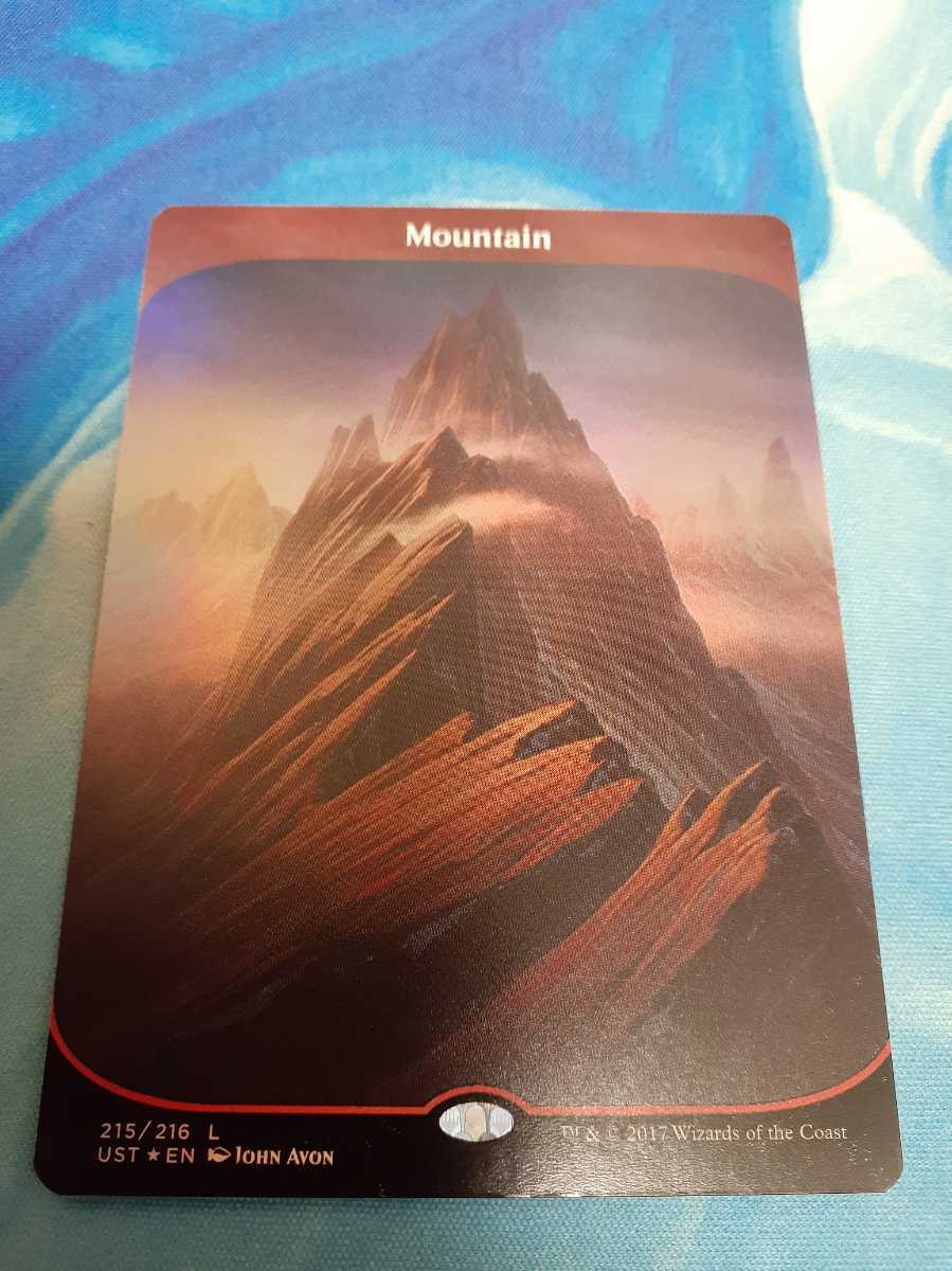 MTG アンステーブル 山 foil PSA 8 鑑定済みです