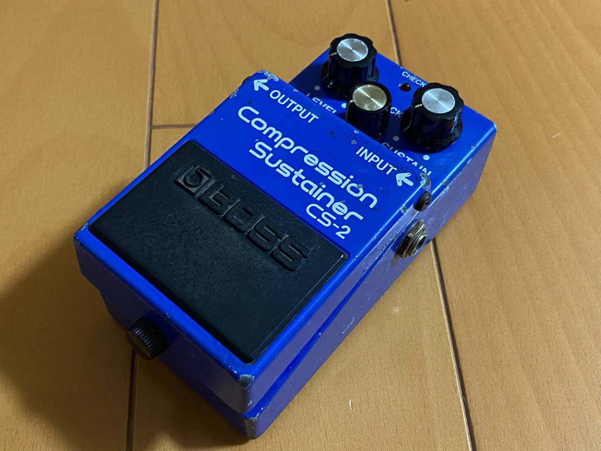 BOSS CS-2 コンプレッションサスティナー Compression Sustainer 1983