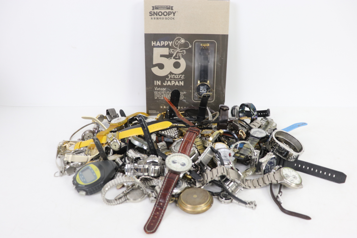 【ト葛】 P GUIONNET ギオネ CASIO カシオ ALBA アルバ CITIZEN シチズン 他 腕時計 懐中時計 まとめ CA000CXX97