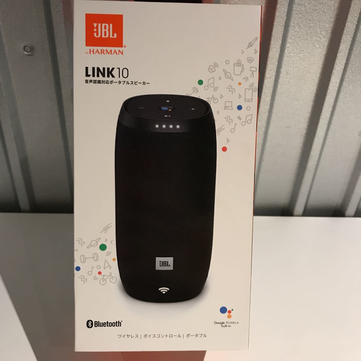 セール，低価 使用数回 JBL LINK10 ワイヤレススピーカー Googleアシスタント Bluetooth 元箱あり 60サイズ 116(スピーカー本体)｜売買されたオークション情報、yahooの商品情報をアーカイブ公開 - オークファン JBL