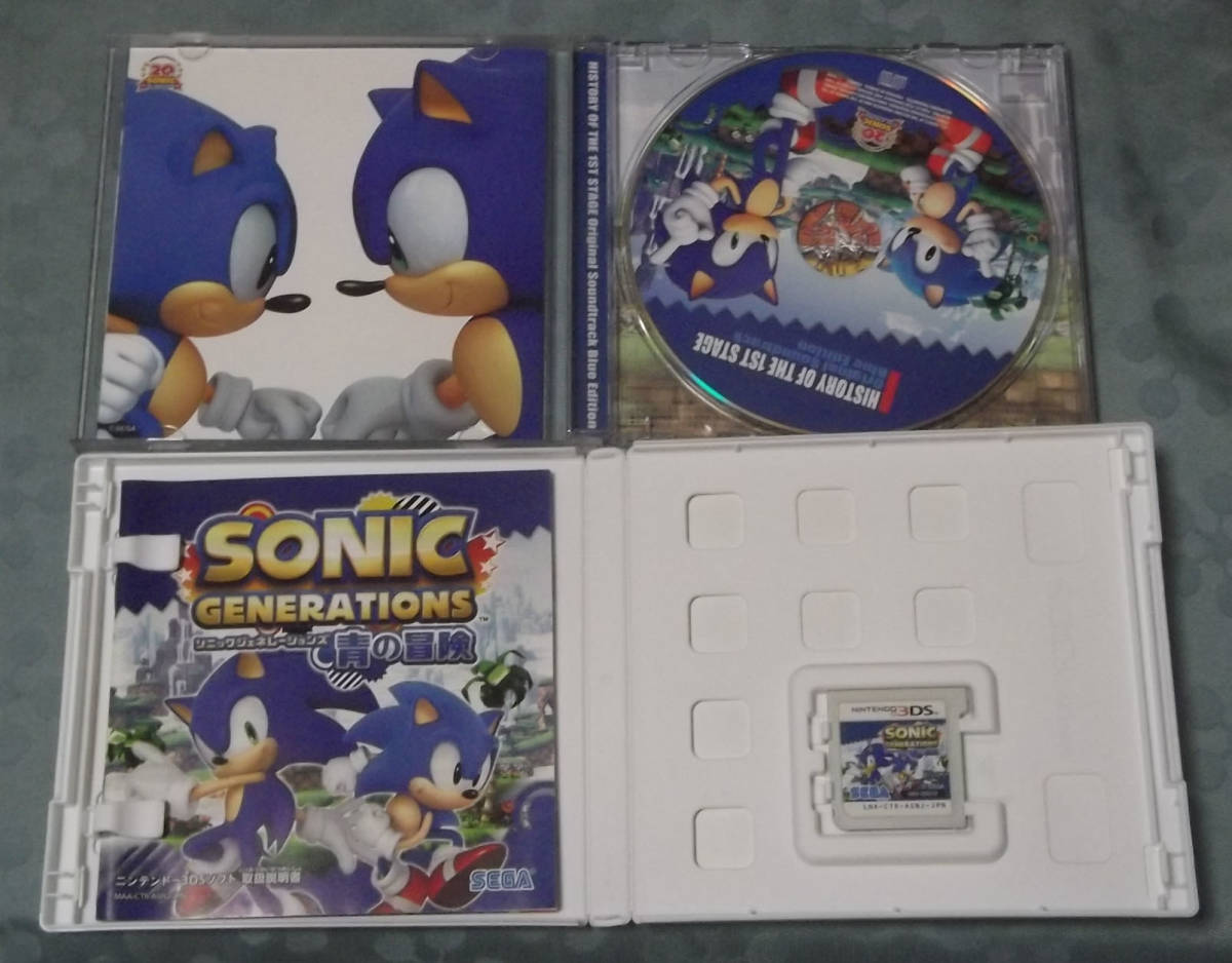 新到着 ソニック ジェネレーションズ 青の冒険 3ds Belhassen Co Il