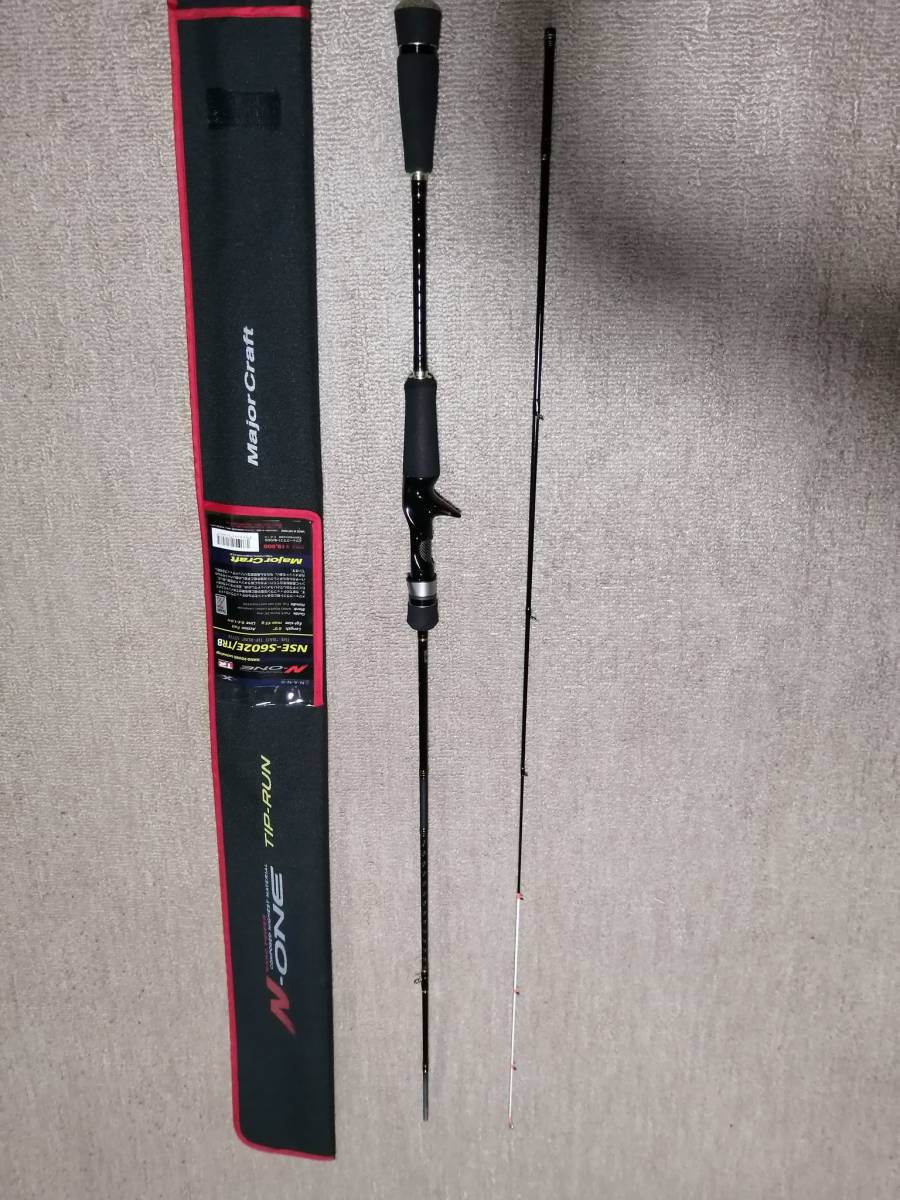 HOT，限定SALE メジャークラフト N-ONE ティップラン用ベイトロッド NSE-S602E/TRB(メジャークラフト)｜売買されたオークション情報、yahooの商品情報をアーカイブ公開 - オークファン ルアーロッド