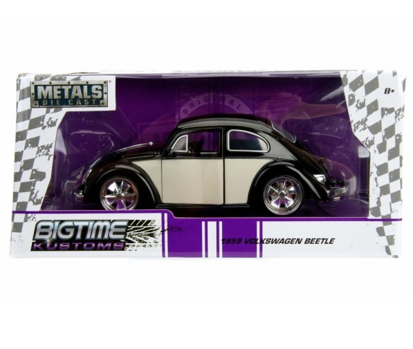 1:24 0 VW NO NEW R&frasl;T 送料700円　JADATOYS 1/24 BTK 1959 VW Beetle ミニカー　ビートル　BK