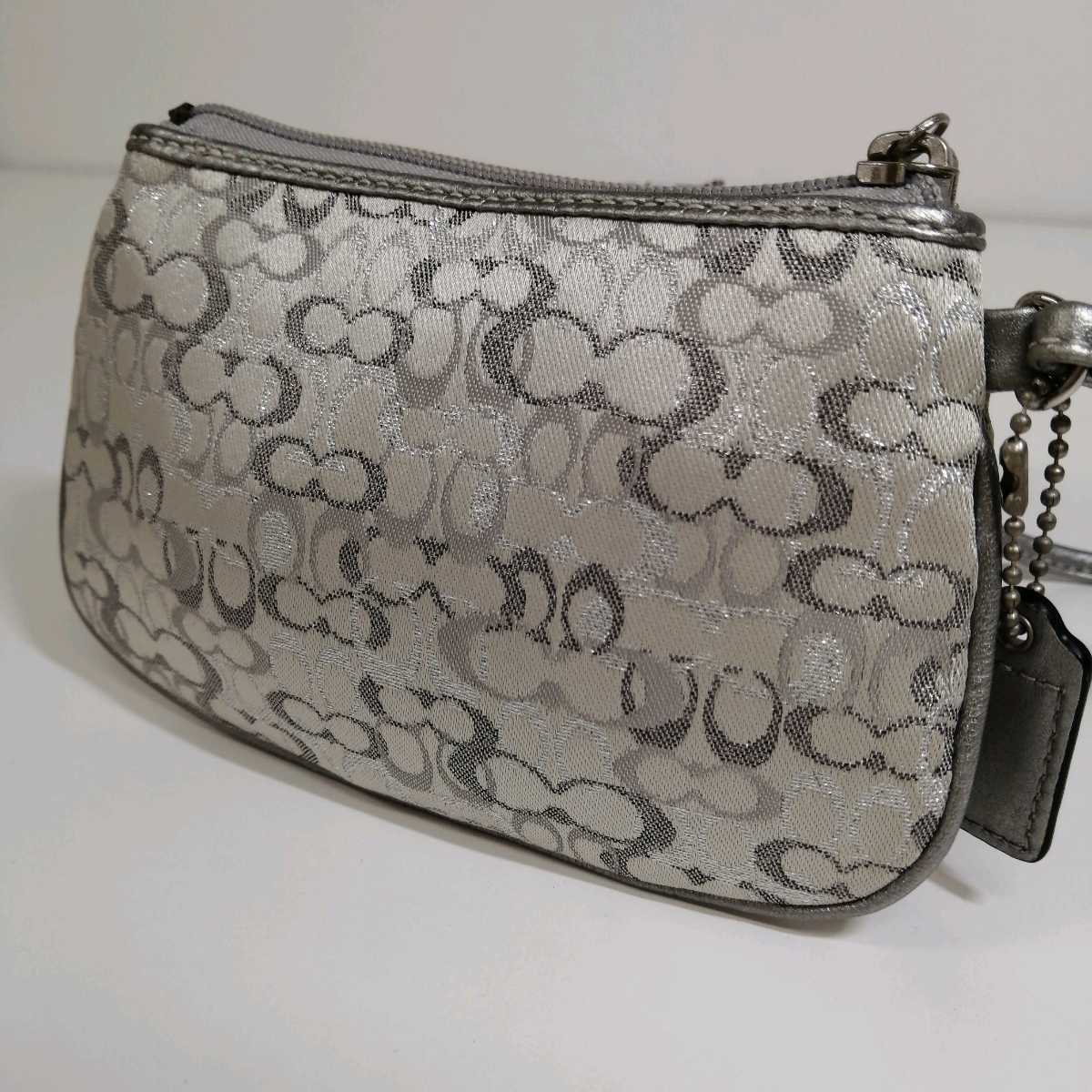 A ☆ 極美品 使い勝手良 コーチ COACH シグネチャー 総柄 キャンバス 