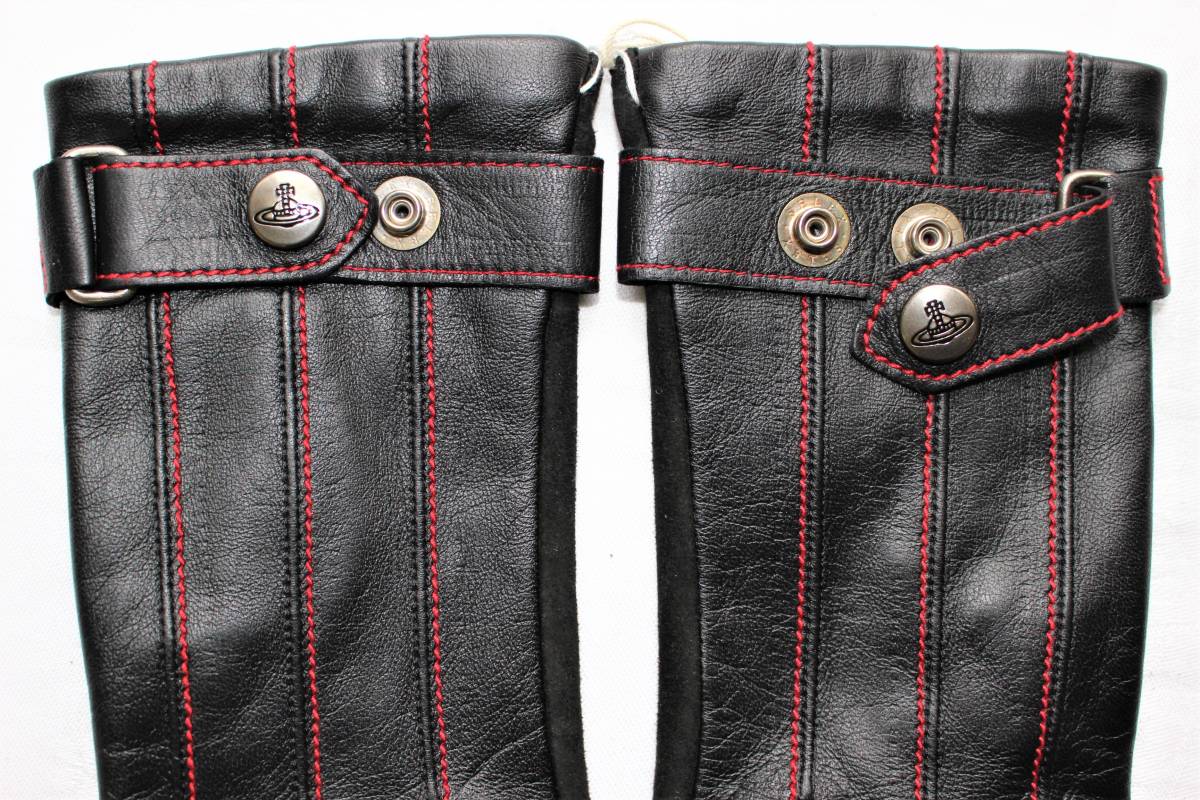 VW-25 新品本物即決 タッチパネル対応手袋 ヴィヴィアンウエストウッド