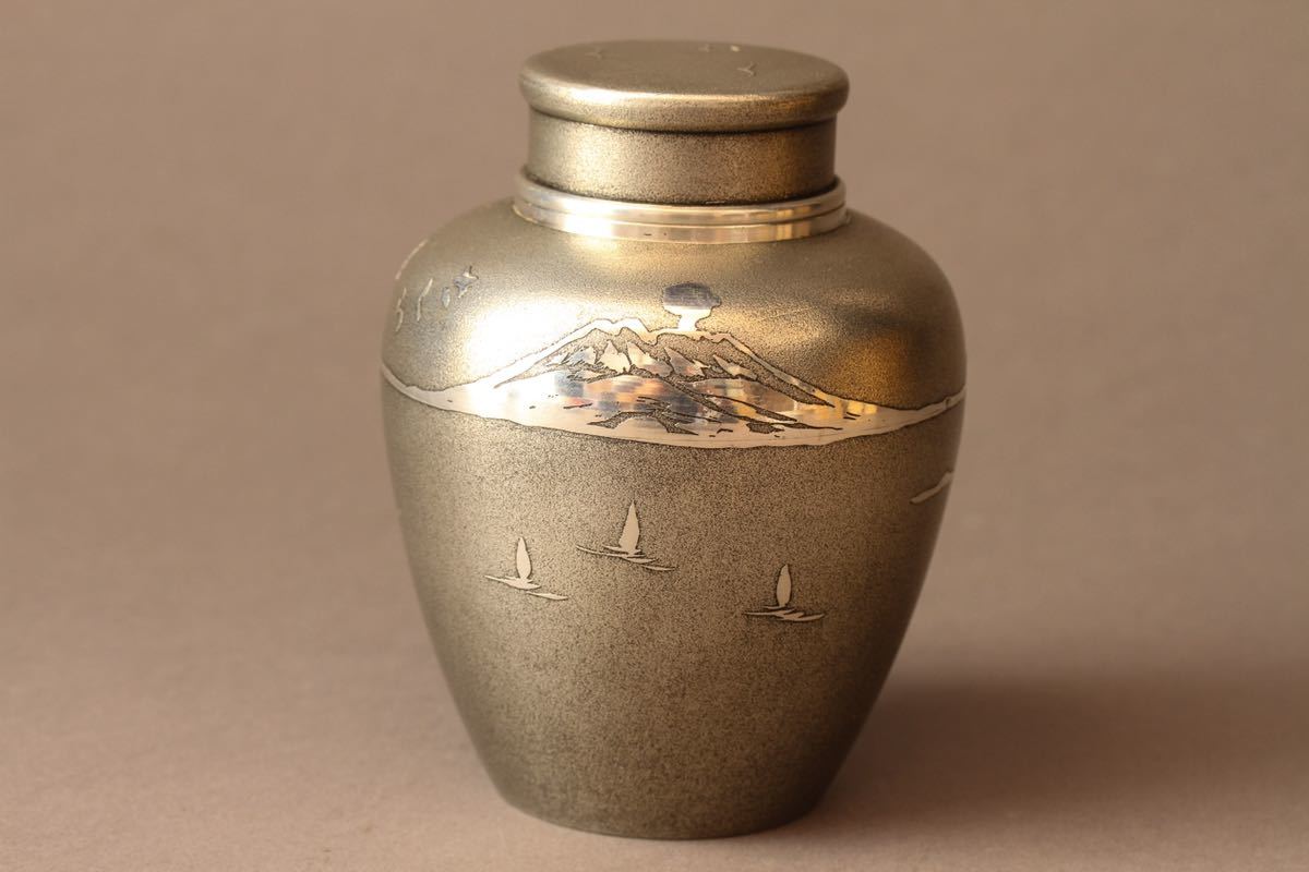 【激安大特価，2026】 古 2075 在銘 錫 茶壺 茶入 煎茶道具(錫製)｜売買されたオークション情報、yahooの商品情報をアーカイブ公開 - オークファン 錫製