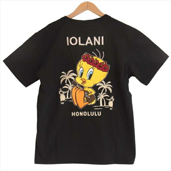 1円 イオラニ Iolani m ハワイアントゥイーティー 刺繍入り レディース Tシャツ 黒系 M 新古品 イラスト キャラクター 売買されたオークション情報 Yahooの商品情報をアーカイブ公開 オークファン Aucfan Com