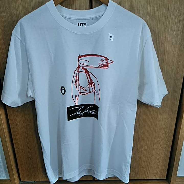 ユニクロ Ut Uniqlo 半袖tシャツ 白色 丸首 コラボ メンズ 紳士 男 M 綿100 アーバンウォールズ Urban Walls 柄 フューチュラ 半袖tシャツ 売買されたオークション情報 Yahooの商品情報をアーカイブ公開 オークファン Aucfan Com