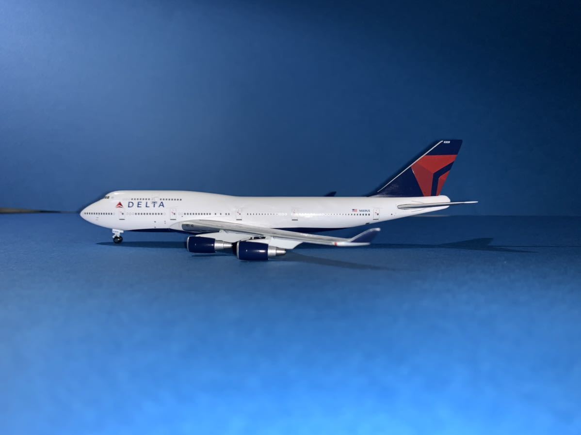 GeminiJets　デルタ航空　Delta Air Lines　B747-400　1/400　N669US　ダイキャスト製_2