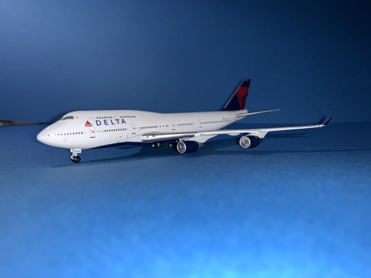 GeminiJets　デルタ航空　Delta Air Lines　B747-400　1/400　N669US　ダイキャスト製_3
