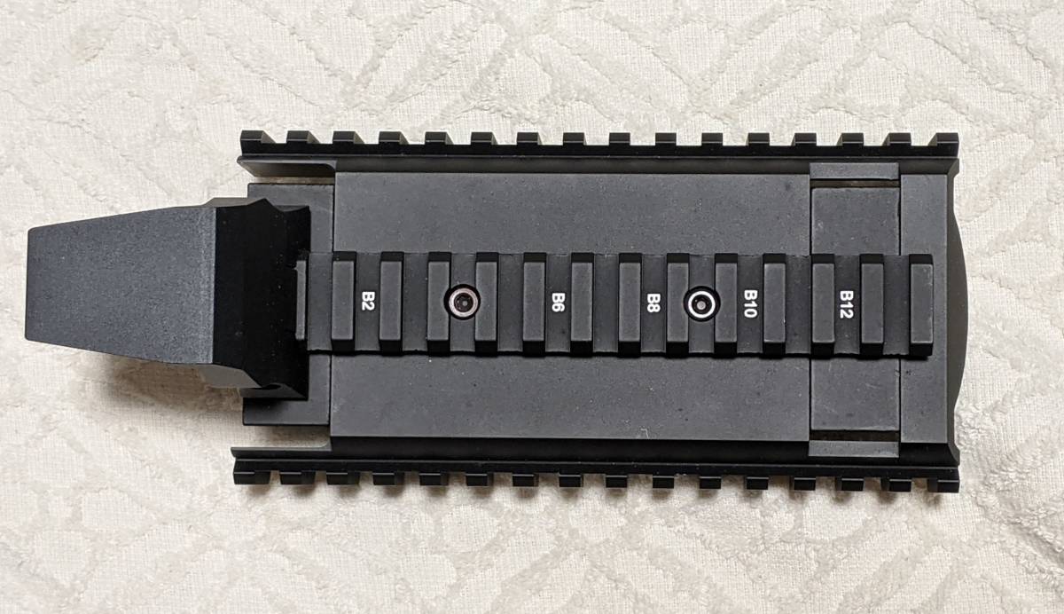 中古 G&G F2000用 20mmレールハンドガード タクティカル ブラック 中古