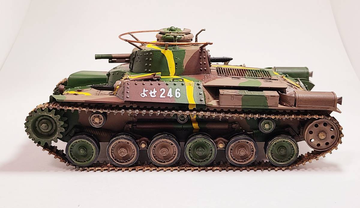 タミヤ 1/35 九七式中戦車チハ（日本陸軍） 完成品 ラバウル