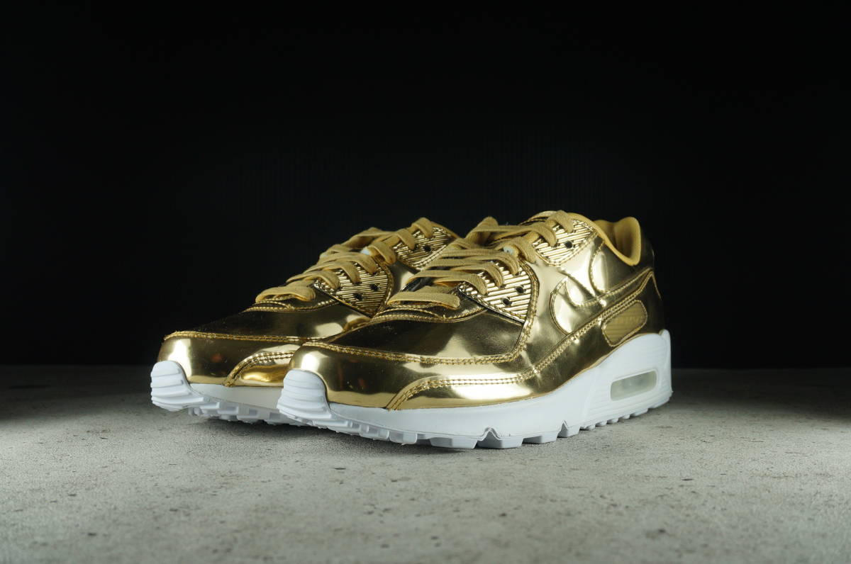 新品】 NIKE エアマックス 90 SP 23.5cm GOLD