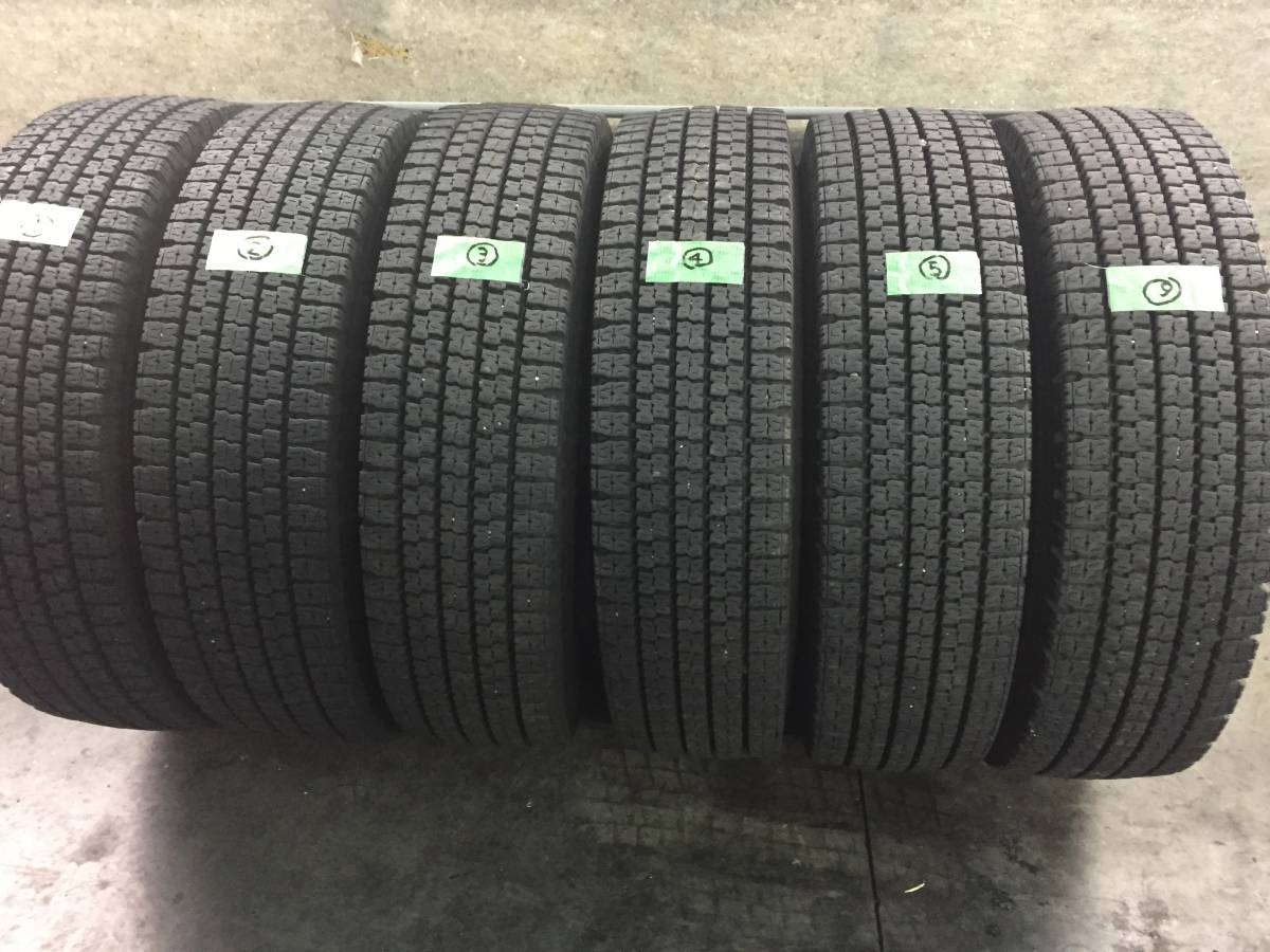 ★9R19.5 14PR、スタッドレス、２０１９年製造、中古６本★_1