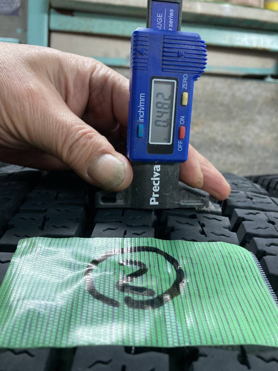 ★9R19.5 14PR、スタッドレス、２０１９年製造、中古６本★_8