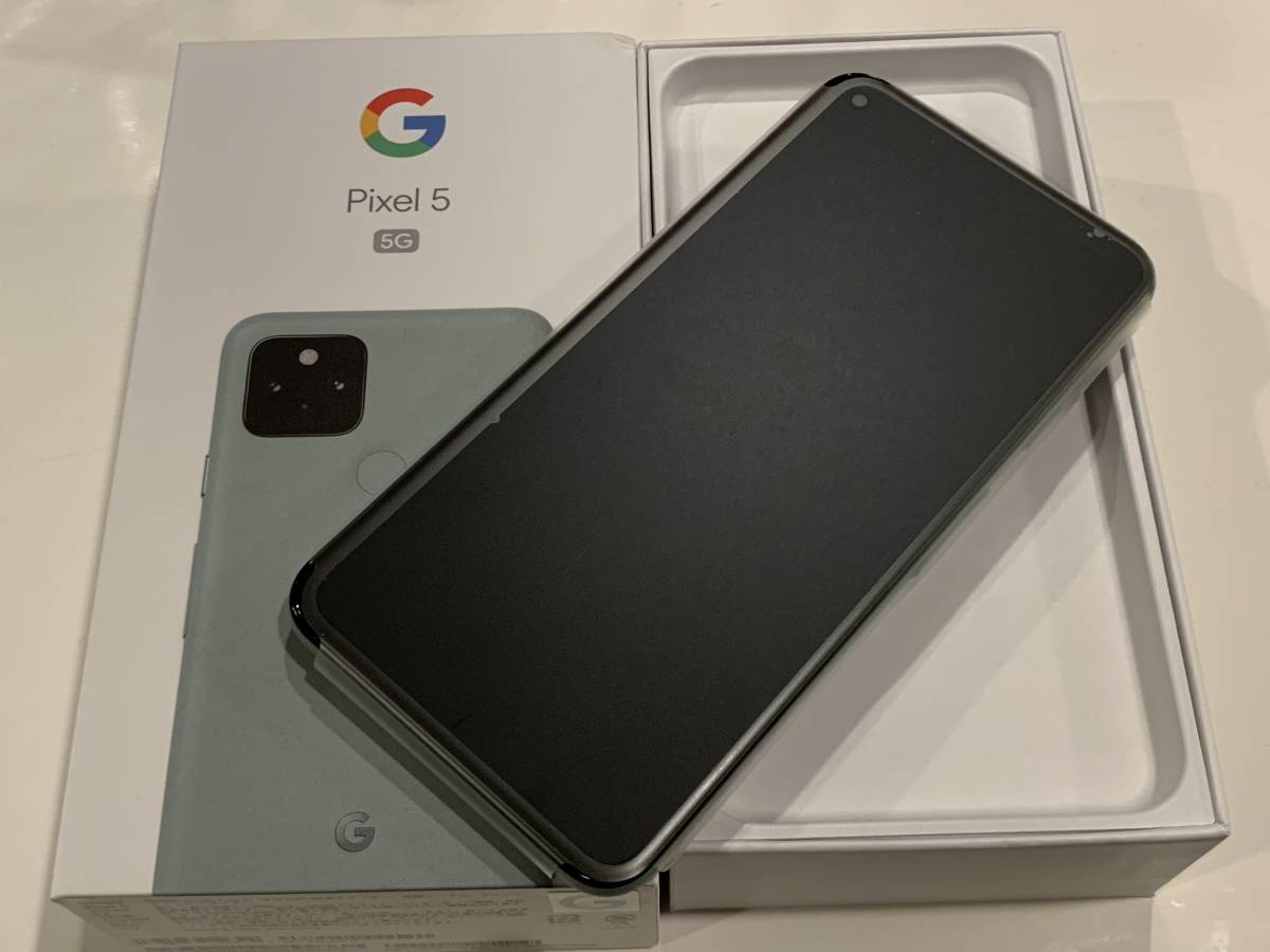 新品 送料無料 Pixel5 5G 128GB simフリー sorta sage Google Pixel 5_2