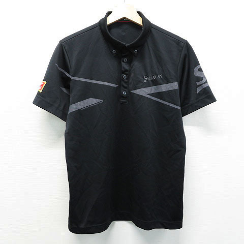 お買い得，送料無料 SRIXON スリクソン by DESCENT 半袖ポロシャツ ブラック系 L 240001471689 ゴルフウェア メンズ(スリクソン)｜売買されたオークション情報、yahooの商品情報をアーカイブ公開 - オークファン シャツ