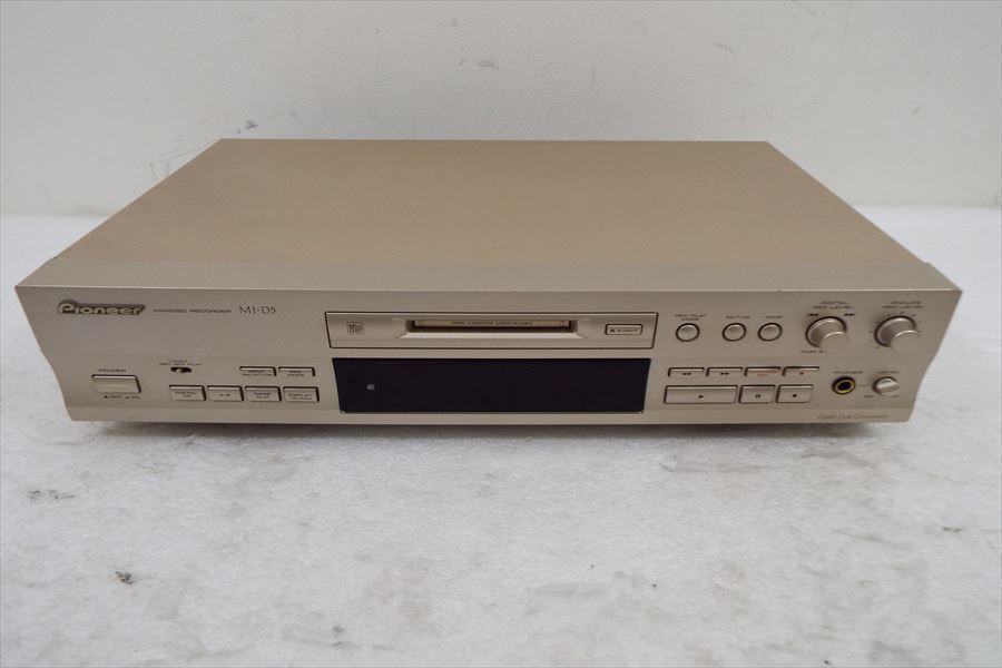 □ PIONEER パイオニア MJ-D5 MDレコーダー 動作確認済 音出し確認済