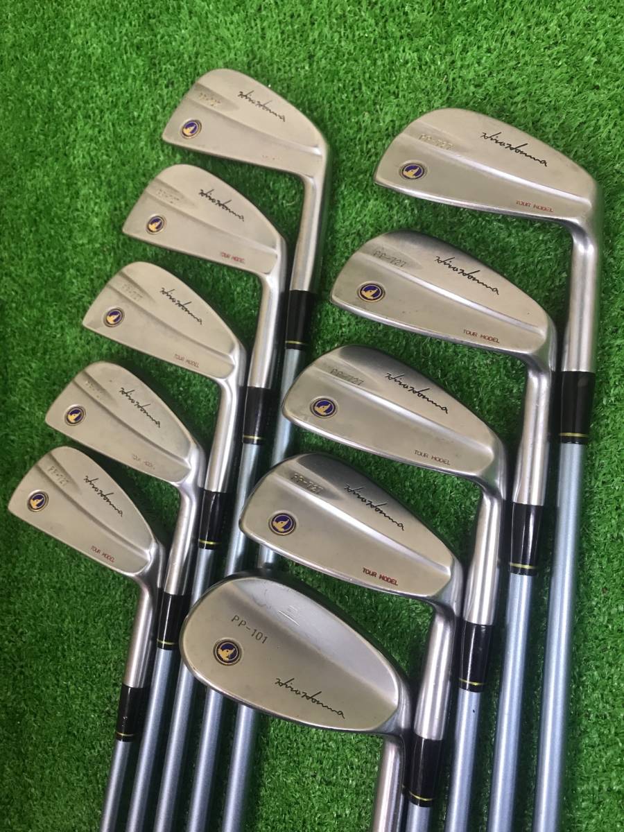 Set De Fers Honma PP-727 Forged Tour Model – #3 à #10 – Manches Acier – Occasion