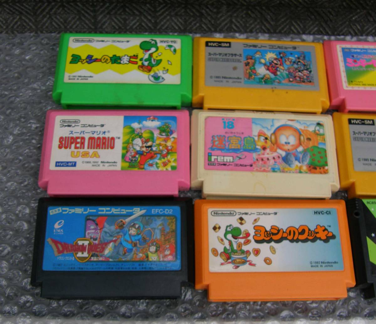 ファミコンソフト ファミコン まとめ売り ファミリーコンピュータ 