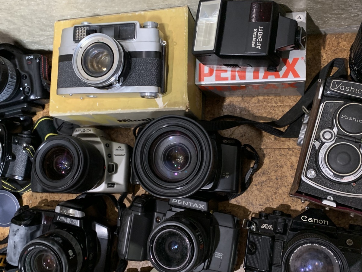 販売 アプリ 【1円～】ジャンク カメラ まとめ Canon YASHICA Nikon