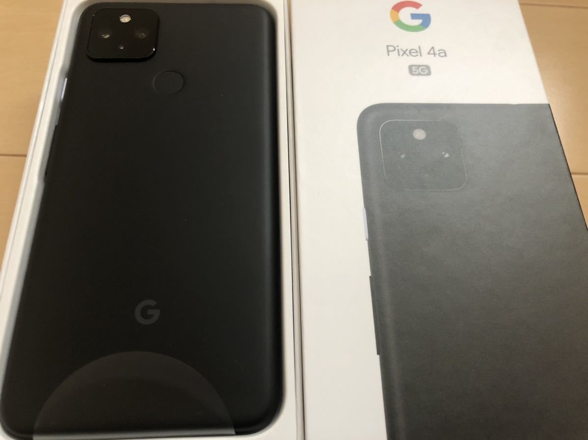 Google Pixel4a 5G 未通電品 SIMロック解除済み ネットワーク判定○_3