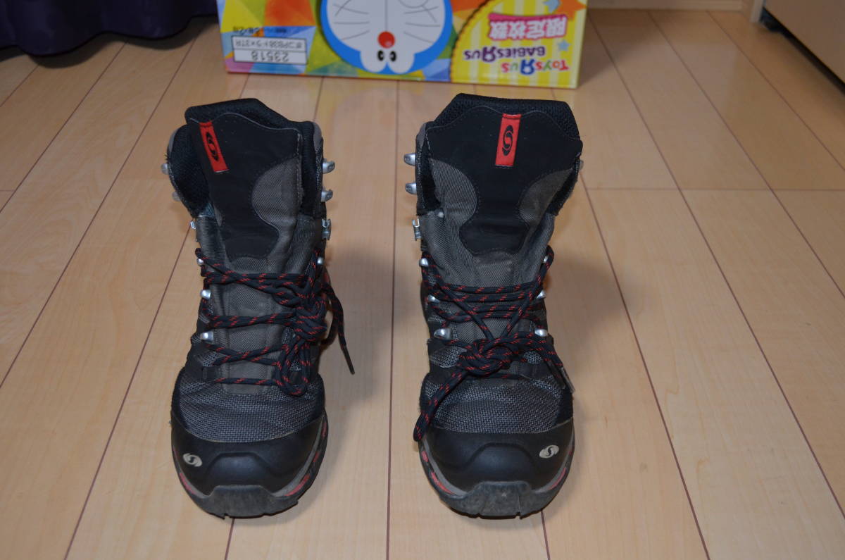 salomon サロモン コズミック COSMIC 4D GTX トレッキングシューズ 26.5cm ブラック／レッド_1