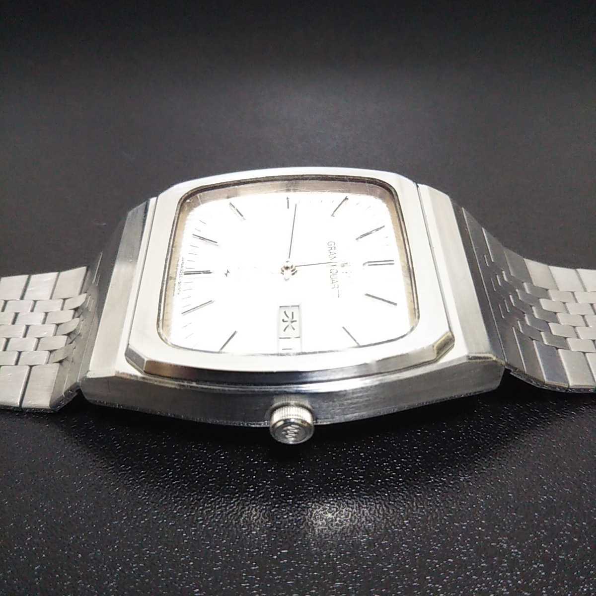 SEIKO グランドクォーツ 9256-5010 文字盤シルバー セイコー SEIKO