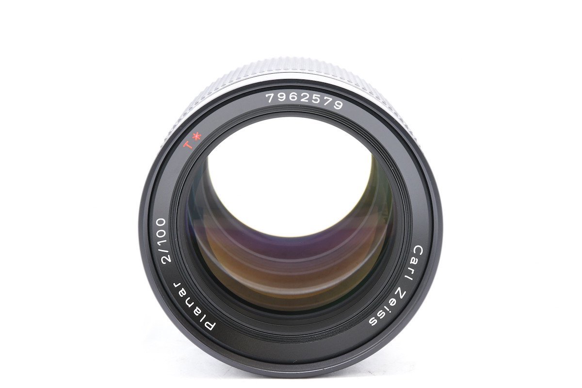 ◇ CONTAX コンタックス Carl Zeiss Planar 100mm F2 T* MMJ Y/C