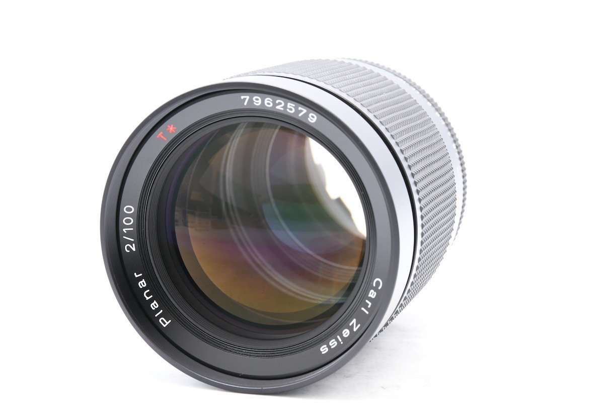 ◇ CONTAX コンタックス Carl Zeiss Planar 100mm F2 T* MMJ Y/C