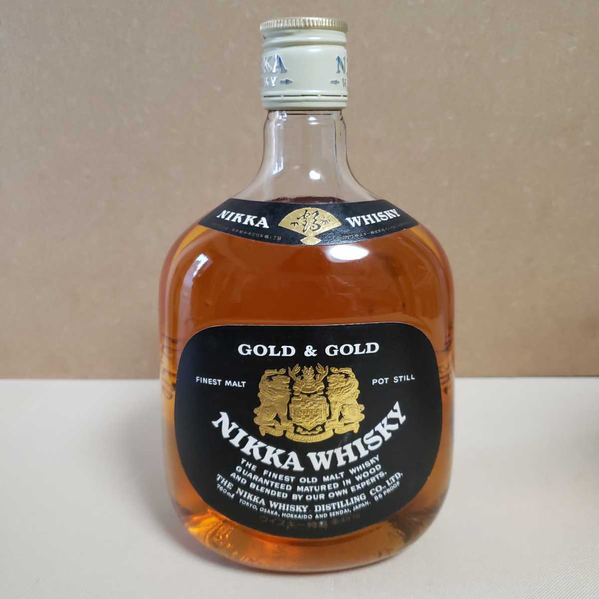 ニッカ G&G NIKKA GOLD WHISKY ゴールド&ゴールド ウイスキー