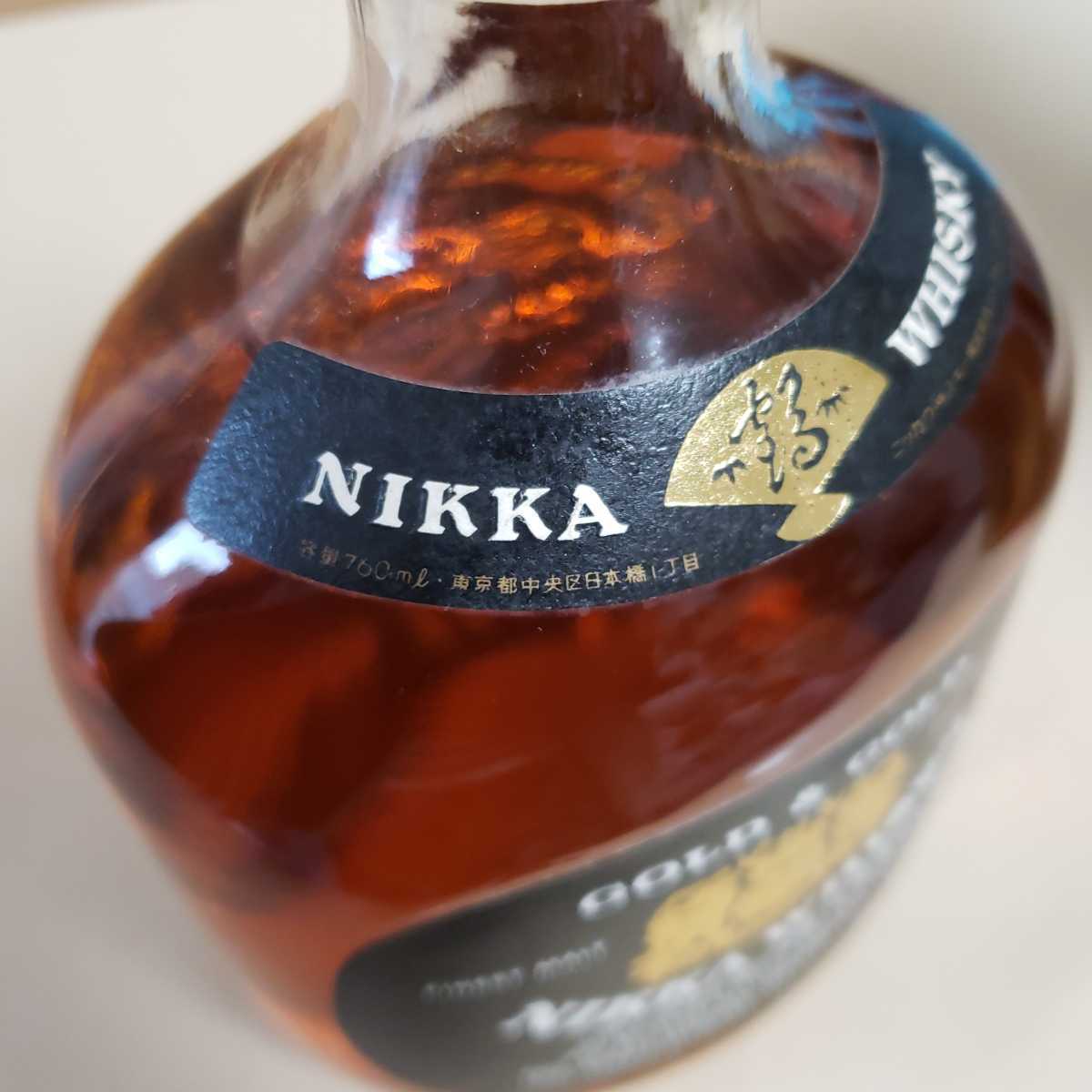 ニッカ G&G NIKKA GOLD WHISKY ゴールド&ゴールド ウイスキー 