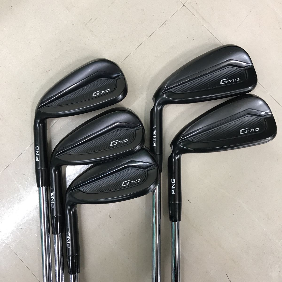 HOT，大人気 日本正規品 PING ピン G710 レフティアイアン パワースペック #6~9 W 5本セット NS.850GH R ライ角 ブラック/黒 品(アイアン)｜売買されたオークション情報、yahooの商品情報をアーカイブ公開 - オー 男性左きき用