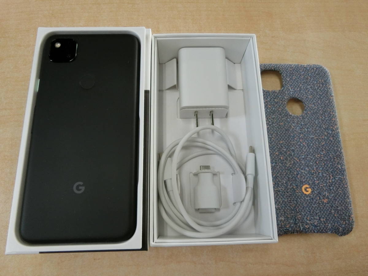☆SoftBank・Google Pixel 4aスマートフォン・128GB・G025M・ブラック・制限〇・シムフリー・中古美品☆_3
