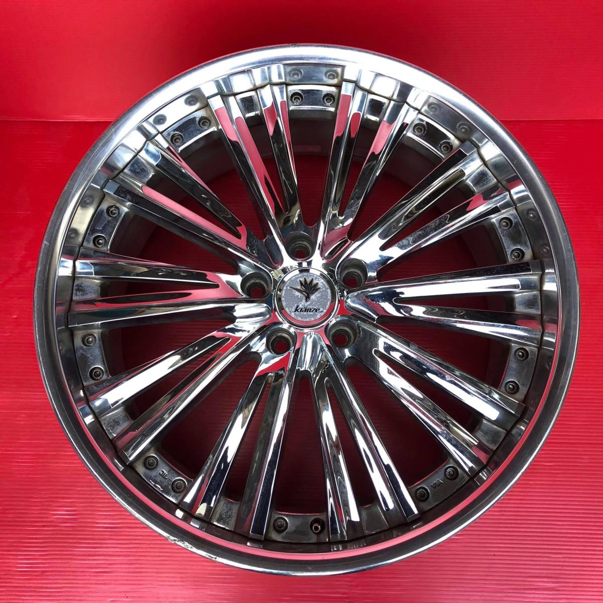 WEDS クレンツェ KRANZE MAGISS 20インチ 20X9J+37 5H PCD114.3 ハブ約