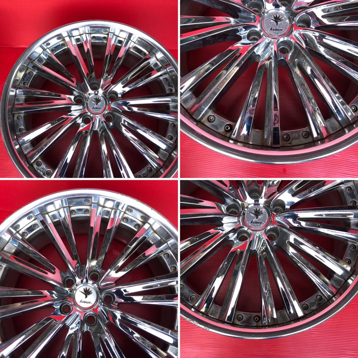 WEDS クレンツェ KRANZE MAGISS 20インチ 20X9J+37 5H PCD114.3 ハブ約