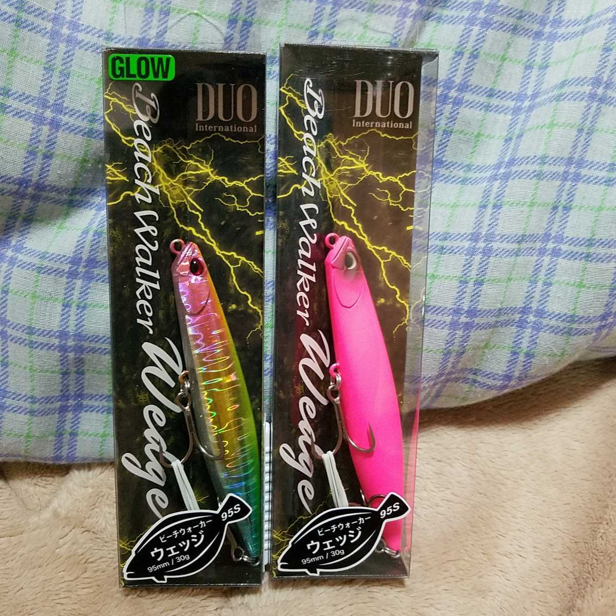 デュオ　ビーチウォーカー　ウェッジ95S プリズムチャートとマットピンク