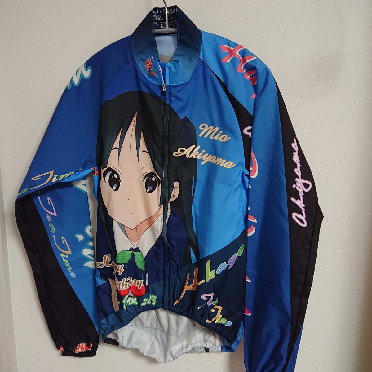 赤字超特価，得価 けいおん サイクルジャージ サイクルウインドブレーカー 秋山澪 Sサイズ 試着のみ 長袖(Sサイズ)｜売買されたオークション情報、yahooの商品情報をアーカイブ公開 - オークファン 男性用