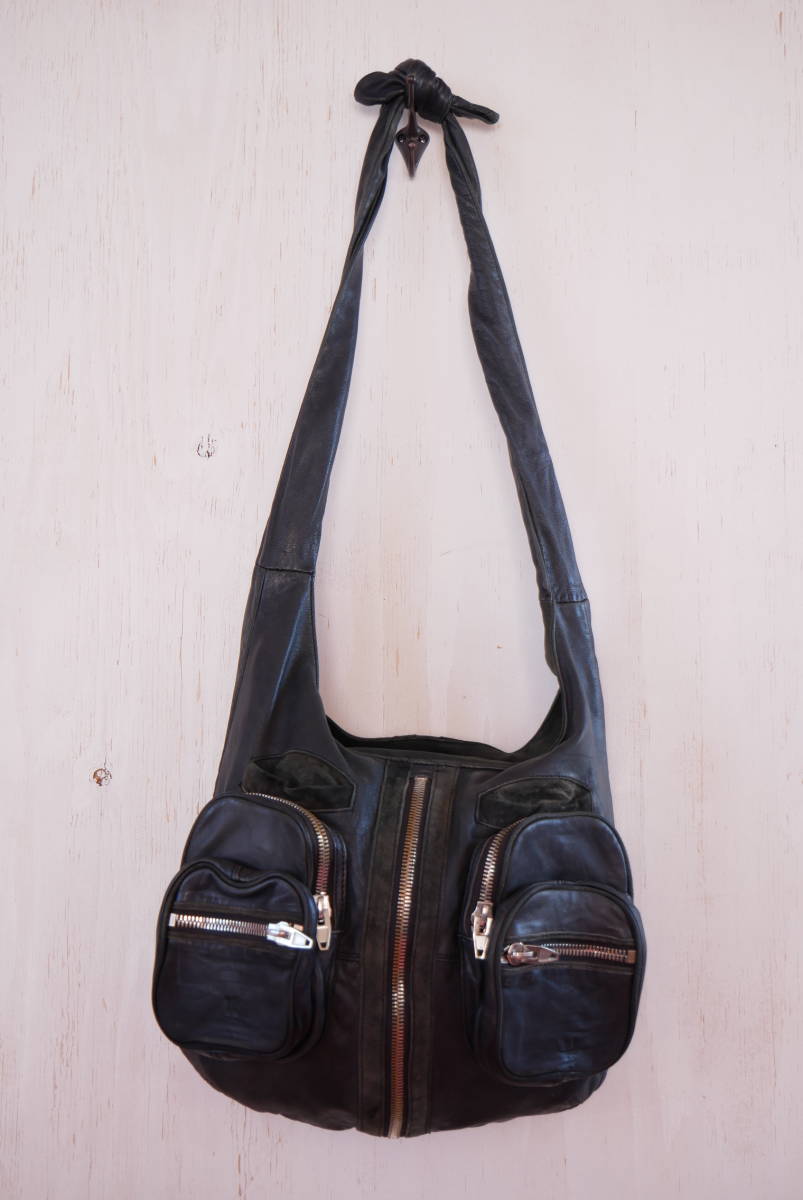 ALEXANDER WANG アレキサンダーワン☆ レザースエード切り替え